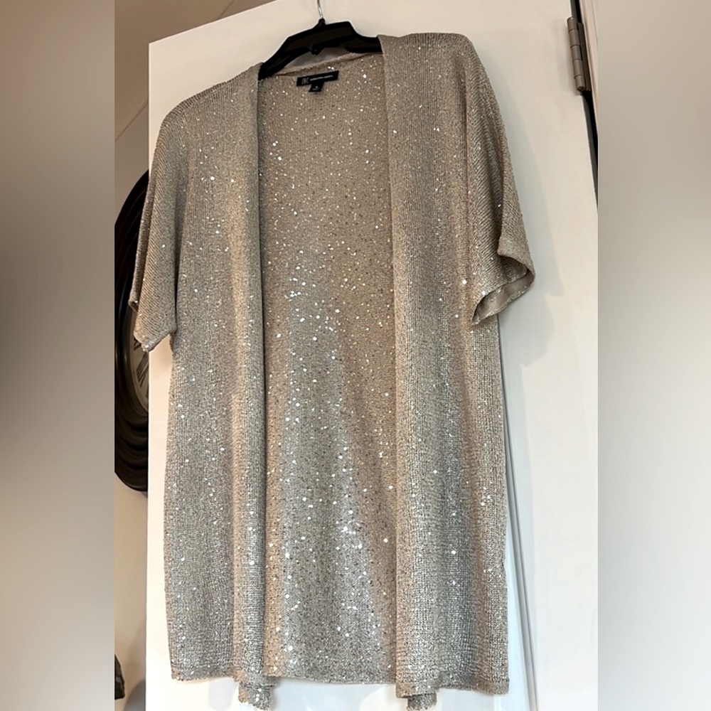 INC international concepts woman’s cover up silver